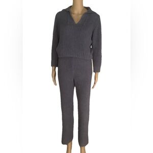 Sincerely Jules Soft Gray Knit Set XS